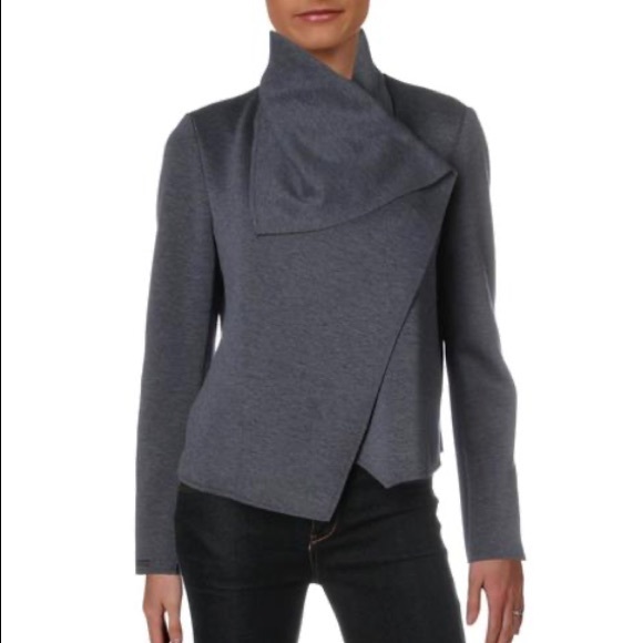 anne klein asymmetrical jacket